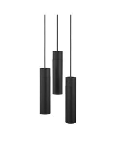 12V & 230V Tilo, 3-kit - taklampe, sort