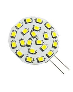 12V G4 sidepinner 3W 21 SMD2835 led pære, varmhvit