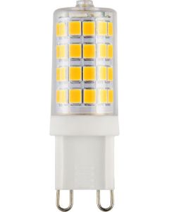 12V G9 rundtlysende 2,5W 33 SMD3014 led pære, varmhvit