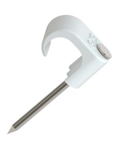 Kabelklips 6 x 9mm, 100stk