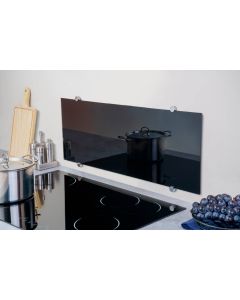 Veggplate, herdet glass 80x30cm