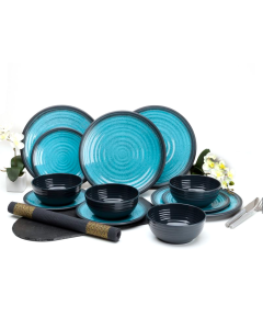 Aqua servisesett, 12 deler