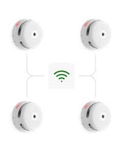 Brannpakka - 4 stk. X-Sense Smart trådløs røykvarsler