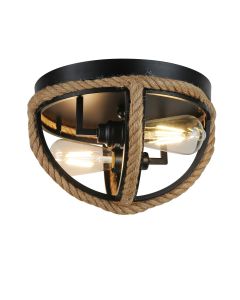 12V & 230V Marina Hamp taklampe