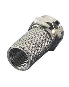 F-plugg Com for TV-antenne 7mm, 1stk