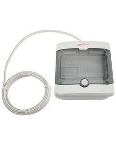 Ferdigkoplet sikringsskap med automatsikringer