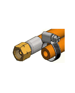 Gasslange G1/4&quot; til 10mm gasslange, 120cm