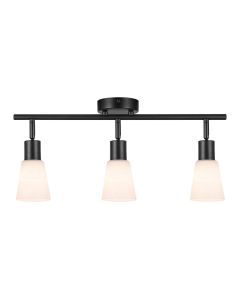 12V & 230V Cole taklampe, trippel