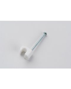 Kabelklips for rund kabel  7-10mm, 100stk