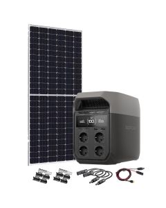 EcoFlow DELTA 3 Med 455W solcellepanel