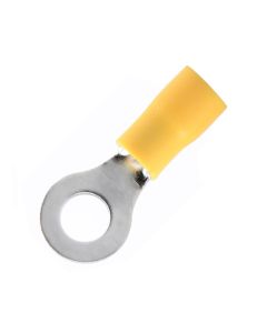 M8 ringkabelsko for 4-6mm² kabel, gul, 1stk