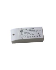 Omformer 230VAC til 12VDC 1- 18Watt