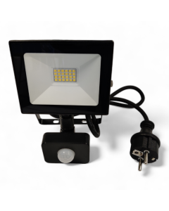 LED Lyskaster, 20W, PIR