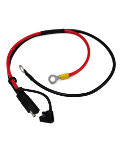 Batterikabel, 2x6mm², SAE til M8