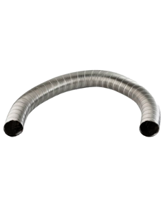 Safire - Røykgassrør for pipemontering - 2000B, 0,5m