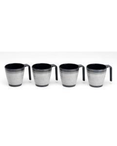 Granite koppesett, 4 stk