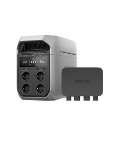 EcoFlow Delta 3 med hurtiglader for bil