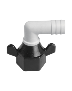 Slangenippel til vannpumpe 1/2&quot; til 1/2&quot;, Albue