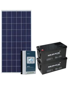 Solcellepakke 12V - 220W
