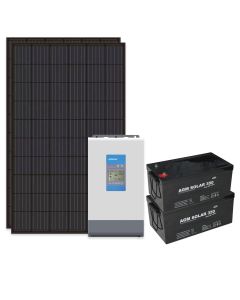Solcellepakke 230V - 2000W