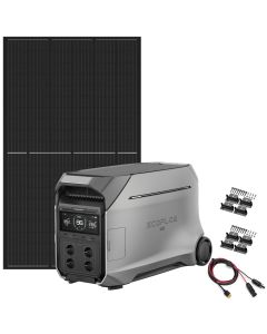 EcoFlow DELTA Pro 3 med 450W Solcellepanel