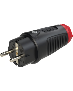 Støpsel Jord Gummi IP54 250V 16A