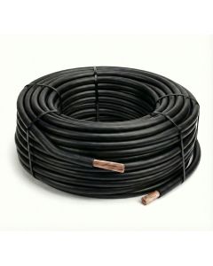 Strømkabel 1x100mm², pris pr meter, sort