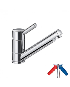 Vannkran Trend E med engrepsmixer og strømbryter