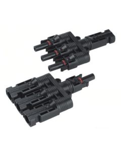 Y-kopling, MC4, 3 til 1, formstøpt