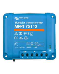 Victron BlueSolar MPPT 75/10, laderegulator 10A