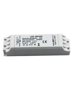 Omformer 230VAC til 12VDC 1- 50Watt
