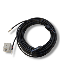 Solarkabel 2x6mm² med MC4 plugg og 50A DC plugg,  5m