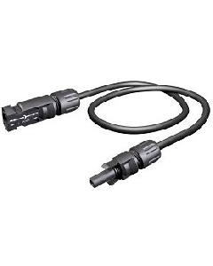 Strømkabel 1x6mm², Solarkabel MC4 skjøtekabel, 2m