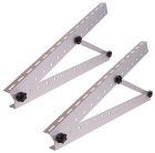 Regulerbart stativ for 110-115cm brede solcellepanel
