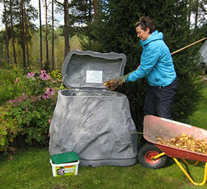 Kompostbinge stein 3