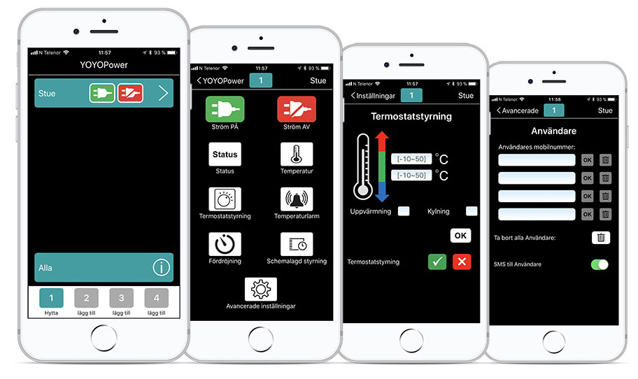 Ring Hytta varm app
