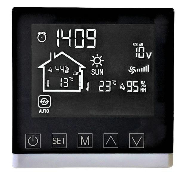 Solventilator ny dig termostat