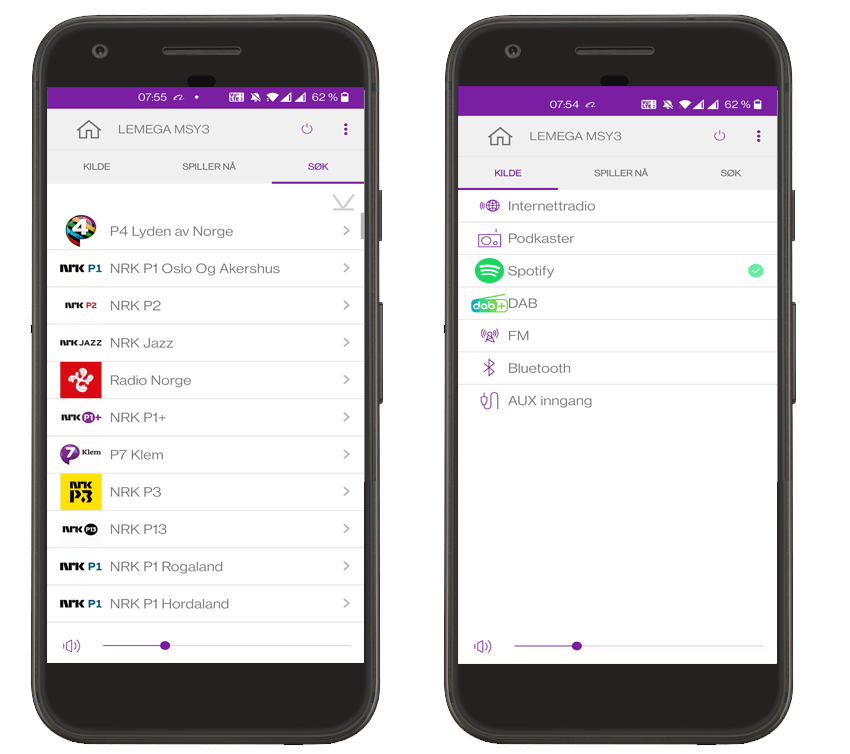 App styring