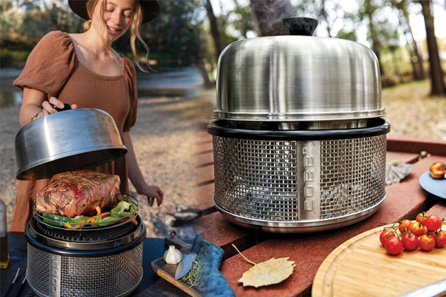 Multifunksjonelle Air Deluxe-1 sørger for perfekt grillmat