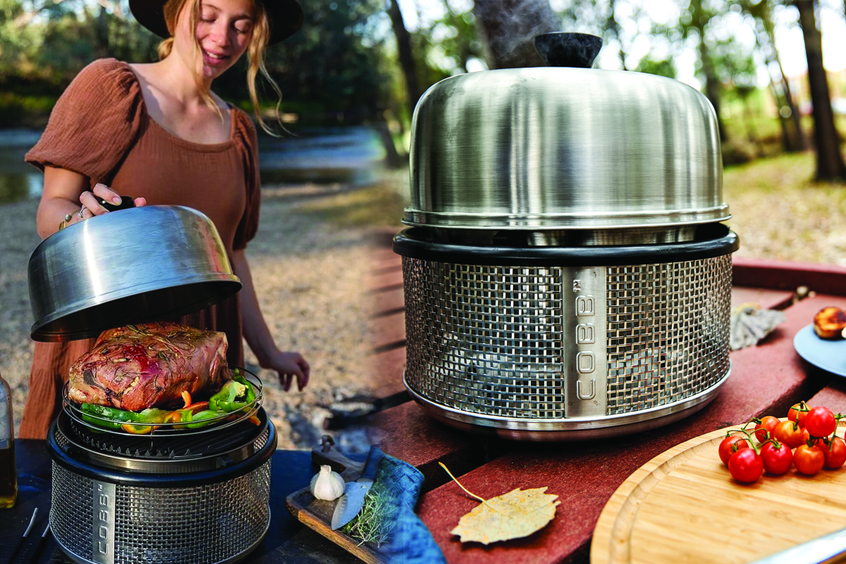 Multifunksjonelle Air Deluxe-1 sørger for perfekt grillmat