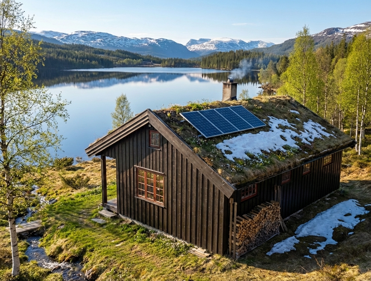 Sjekk ut våre solcellepakker for hytta